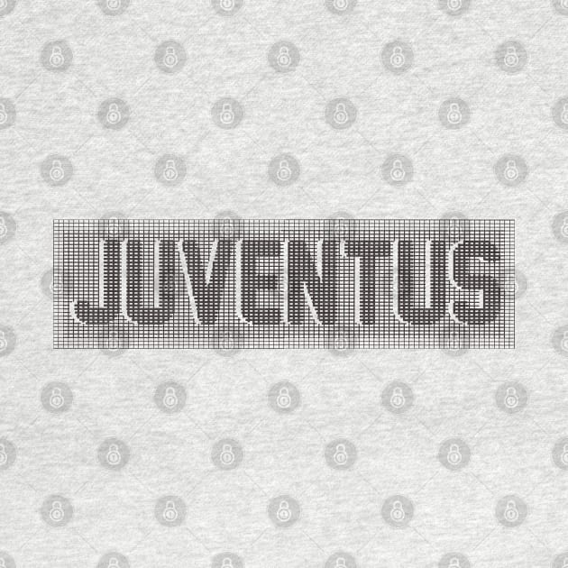 Juventus Black Line Art by radeckari25